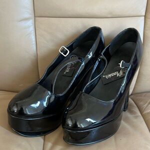 Pleaser Pumps Black Size 9